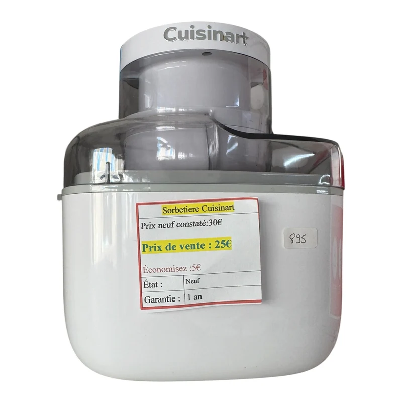 Sorbetiere Cuisinart Neuf