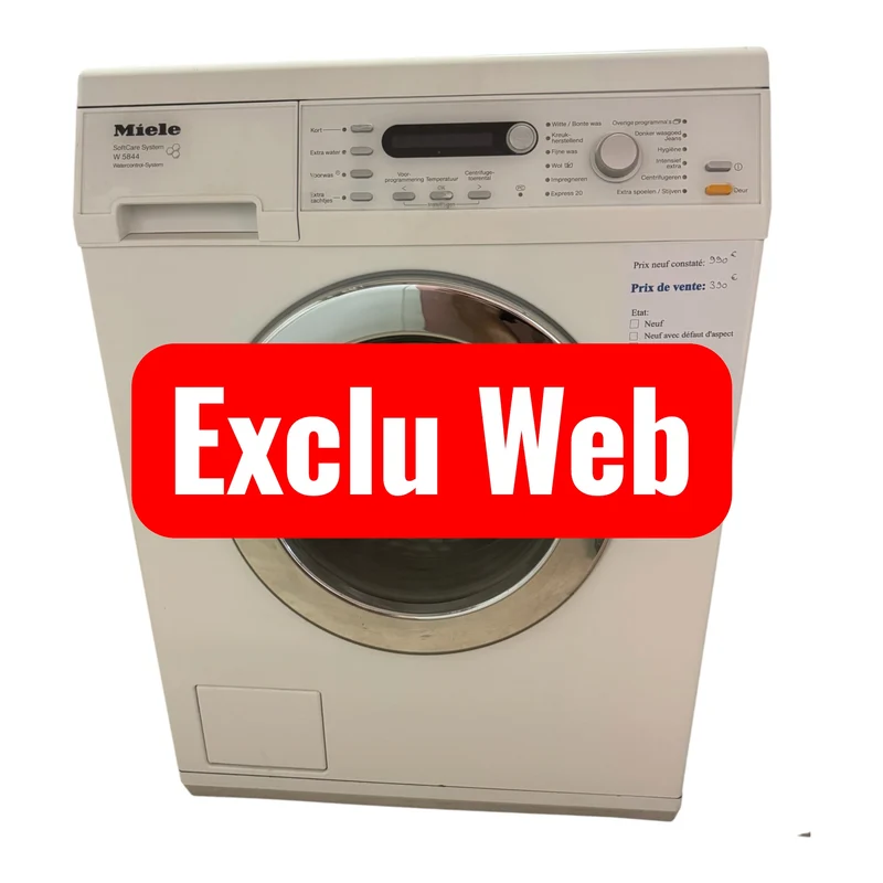 Lave linge miele reconditionné 8Kg garantie 1 an
