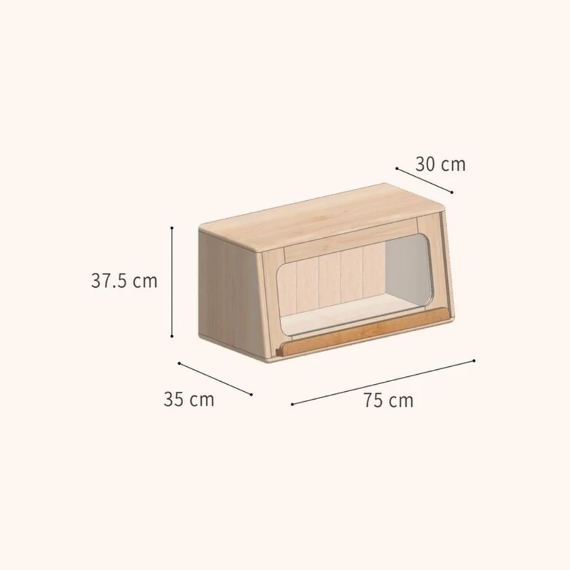 Bibliothèque Modulable en Bois