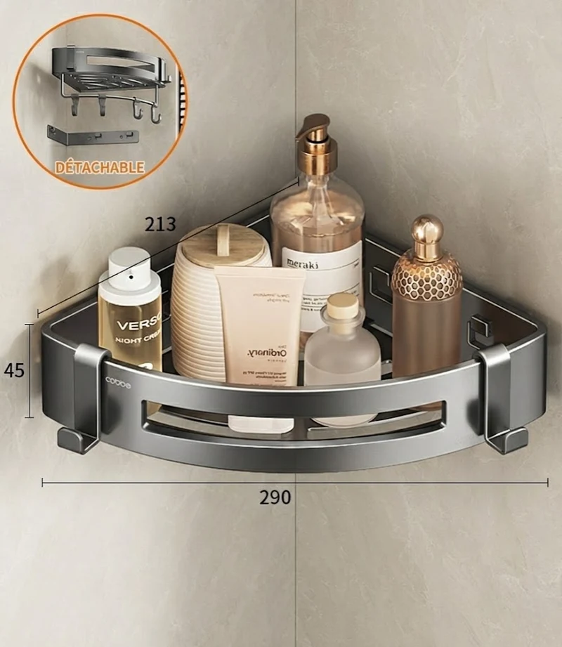 Étagère de Douche d'Angle