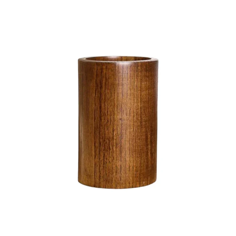 Pot à ustensiles de cuisine en bois