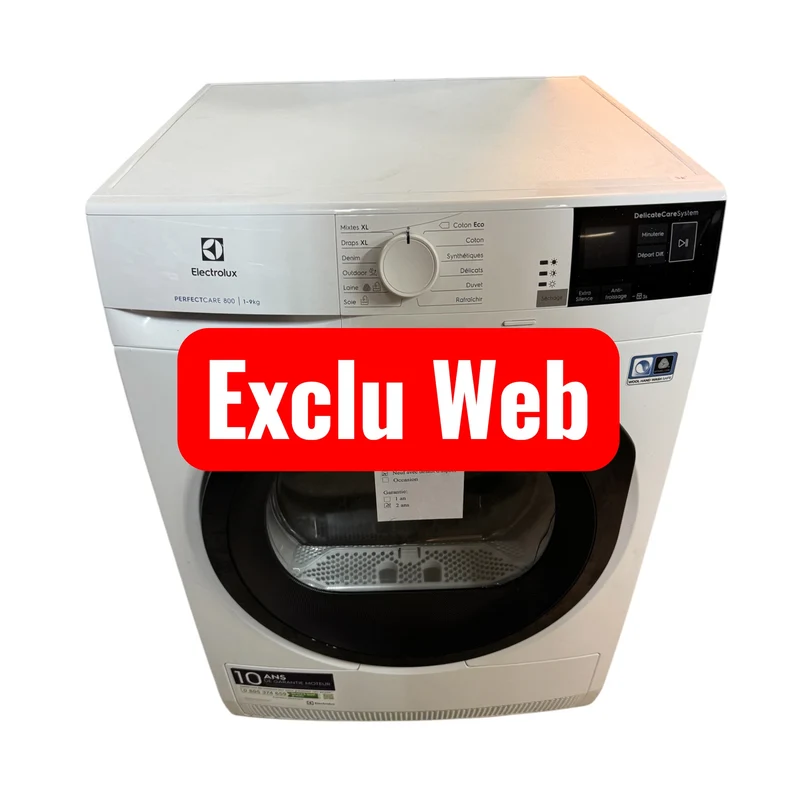 Sèche linge 9kg Electrolux Neuf EW8H5759SD. Garantie 2 ans