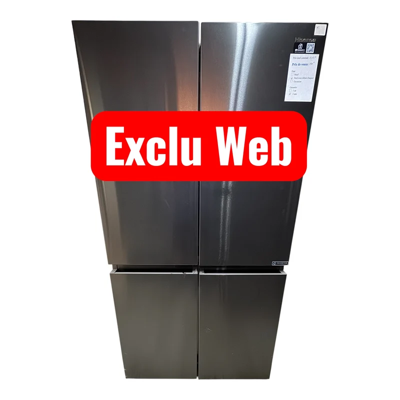 Frigo Multi porte RQ758N4SBFE Neuf Hisense garantie 2 ans