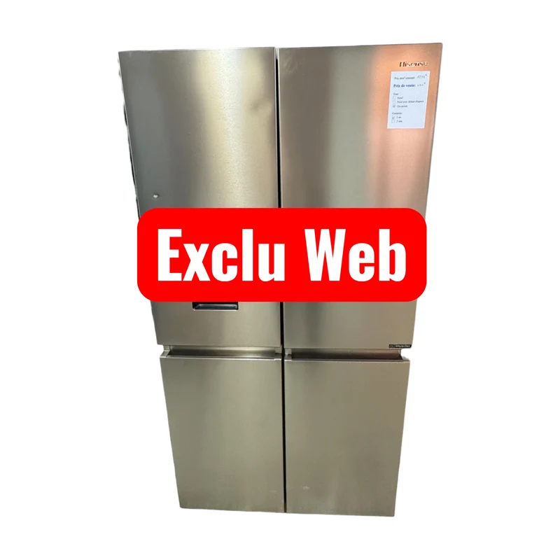 Frigo Multi porte RQ731N4WI1 Hisense reconditionné garantie 1 an