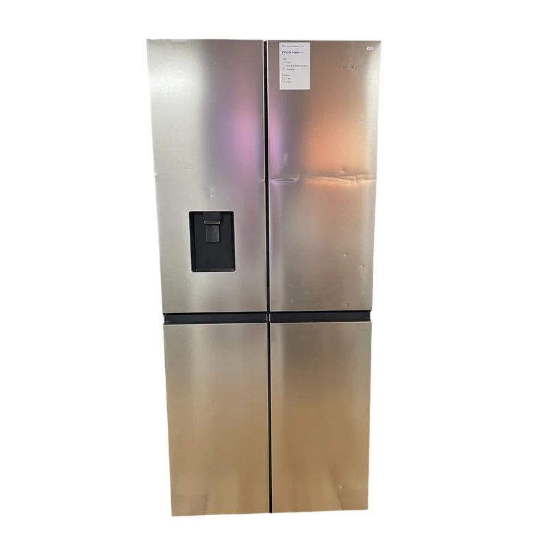 Frigo multiporte hisense RQ563N4SWI1 reconditionné garantie 1 an