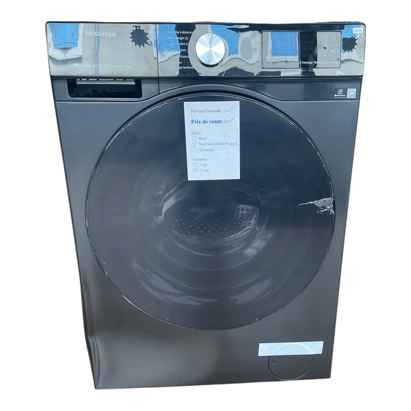 Lave linge hisense WF3S9043BB3 Neuf garantie 2 ans
