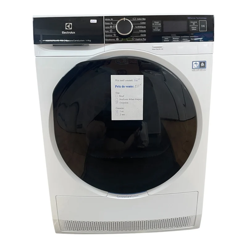 Sèche linge Electrolux EW9H2923PC reconditionné garantie 1 an