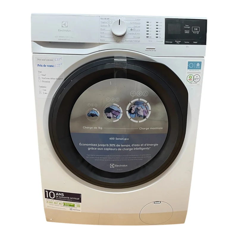 Lave linge Electrolux EW6FI22914OV Neuf garantie 2 ans