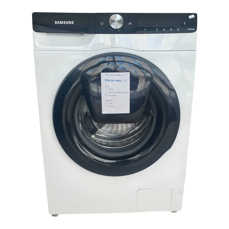 Lave linge Samsung WW80T554DAE 8kg reconditionné garantie 1 an