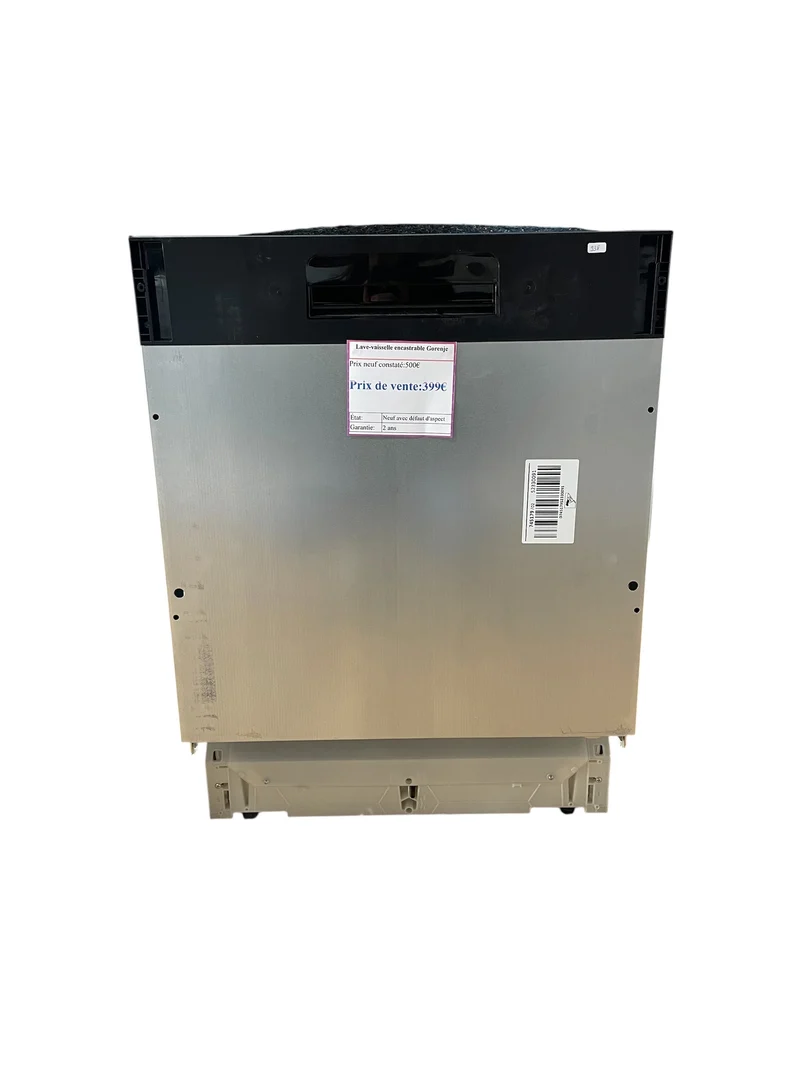 Lave vaisselle encastrable Gorenje GV642C65 Neuf garantie 2 ans