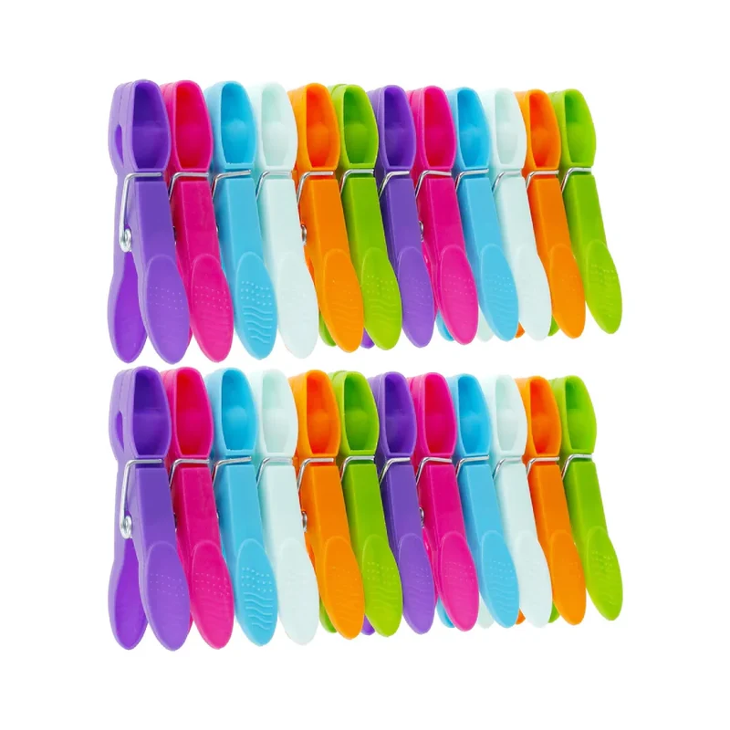Pince à linge plastique de couleur