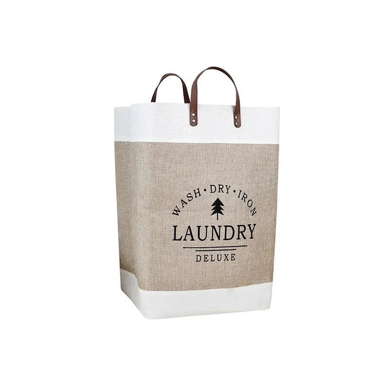 Sac à linge sale en toile