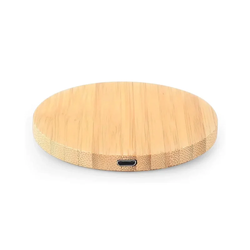 Chargeur sans fil pour téléphone en bois