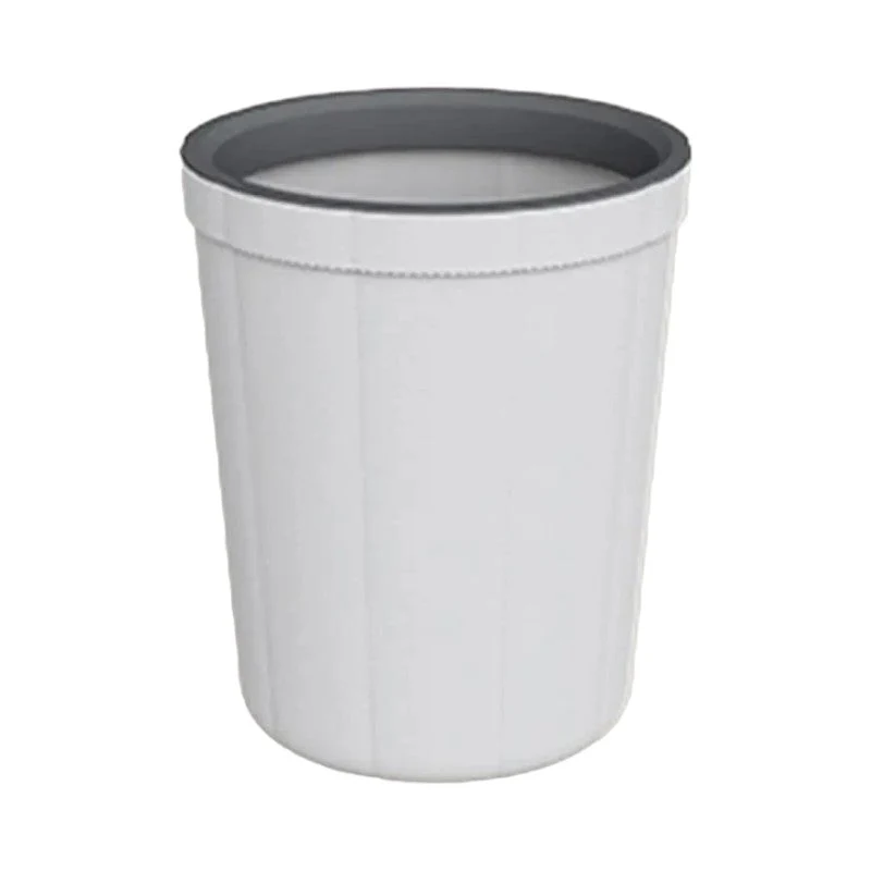 Poubelle ronde en plastique