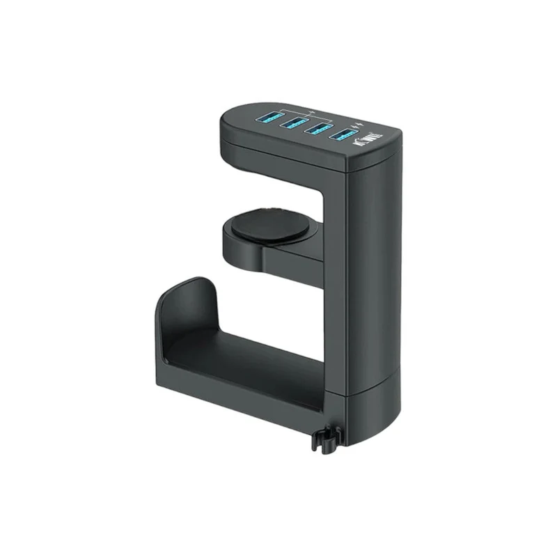Support pour casque avec hub USB