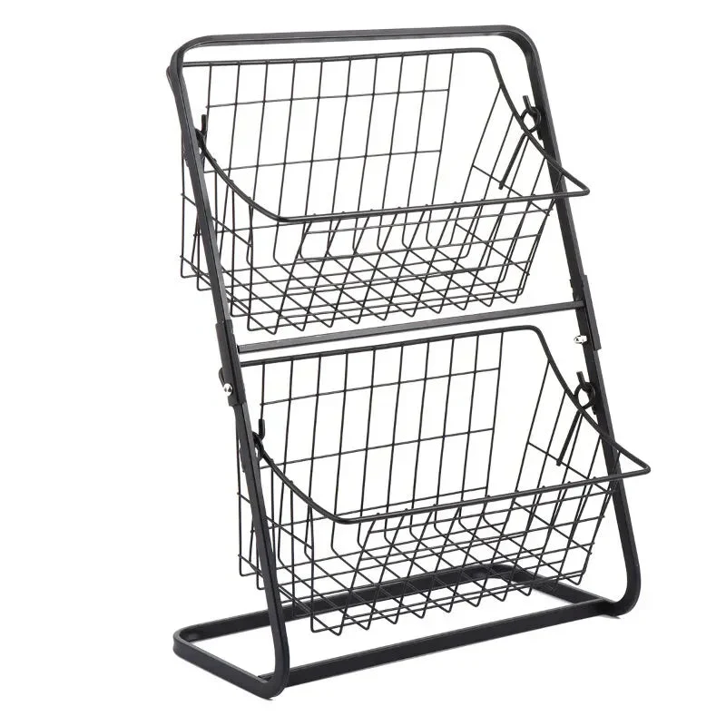 Etagère de rangement avec panier
