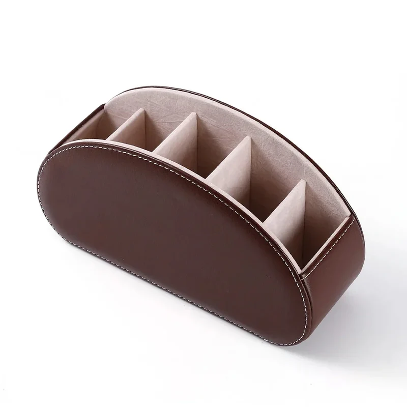 Organisateur de bureau en cuir
