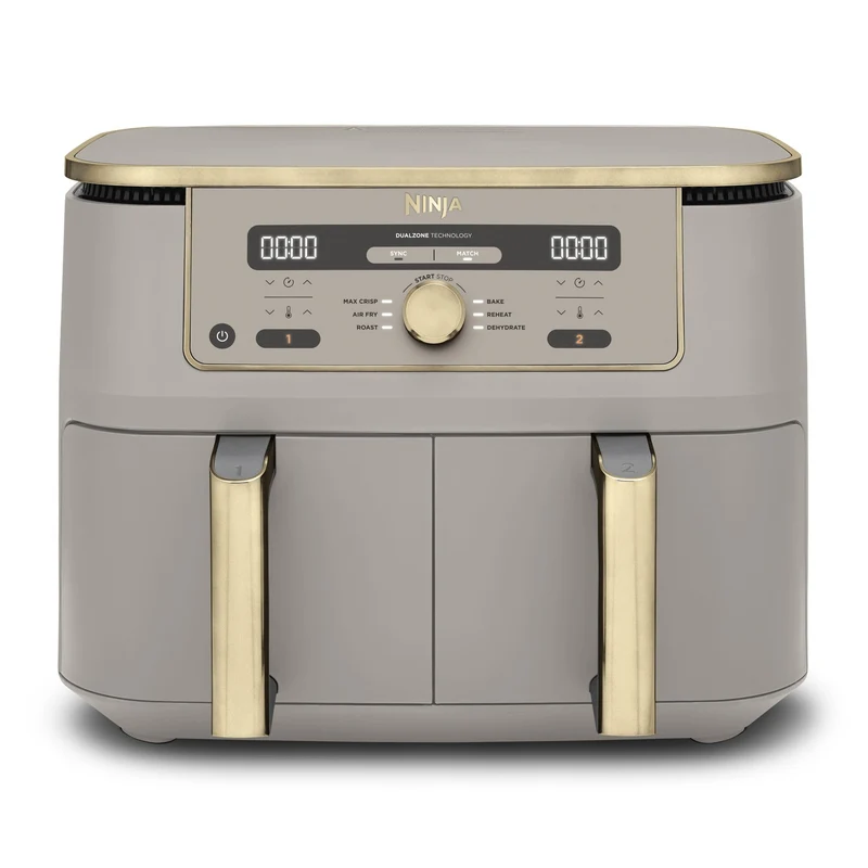 Ninja Dual Zone Max Air Fryer 9,5L – Friteuse Sans Huile Double Compartiment 6-en-1