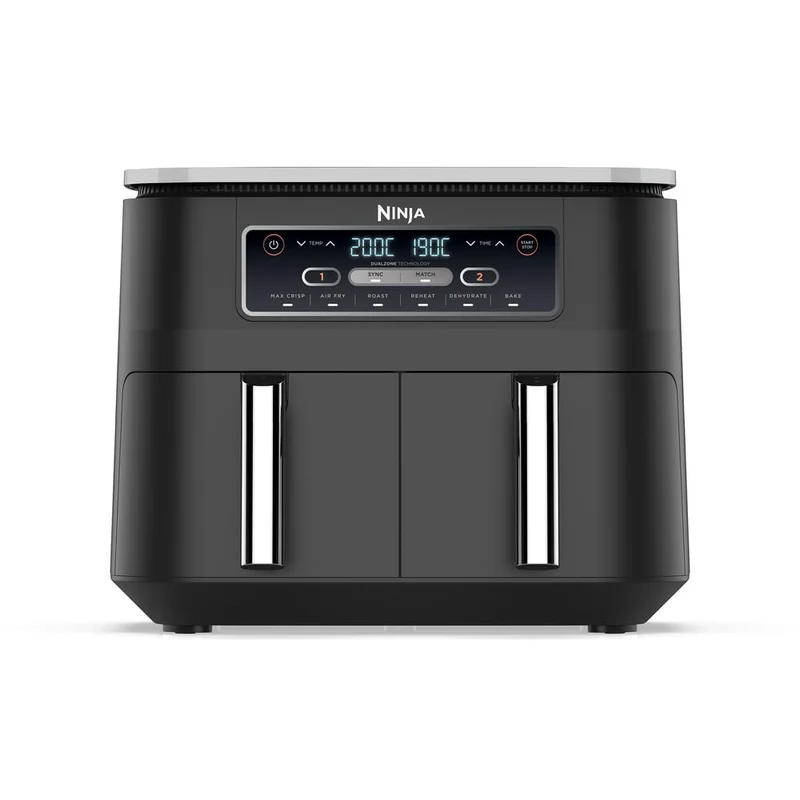 Ninja Air Fryer DualZone 7,6L – Friteuse Sans Huile 6-en-1 à Double Compartiment