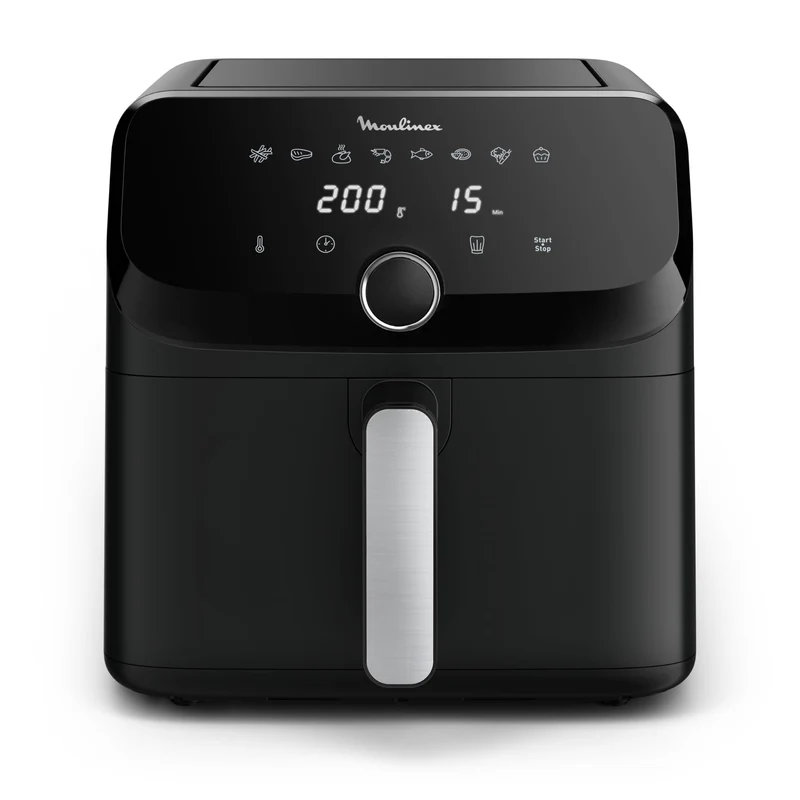 Moulinex Easy Fry Mega EZ8558F0 – Air Fryer Compact 7,5L pour Jusqu’à 8 Personnes