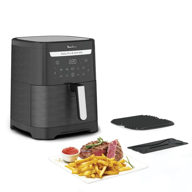 Moulinex Easy Fry & Grill XXL EZ801810 – Air Fryer 2-en-1 6,5L avec Séparateur Flexcook