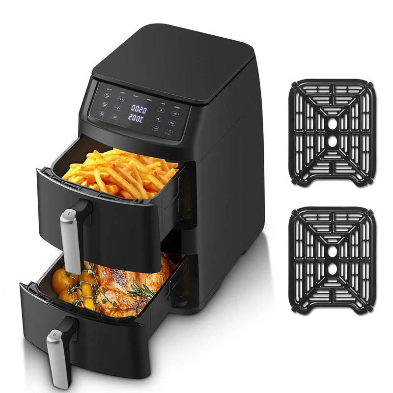 TopStrong Double Stack AF1102 – Air Fryer Vertical 11L 2500W Double Bac