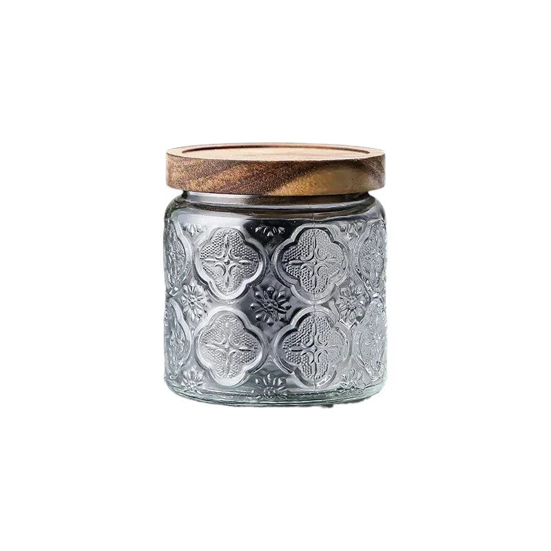 Pot en verre déco