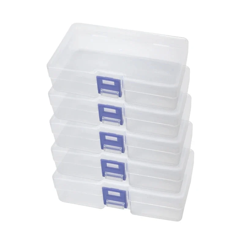 Petites boites de rangement en plastique