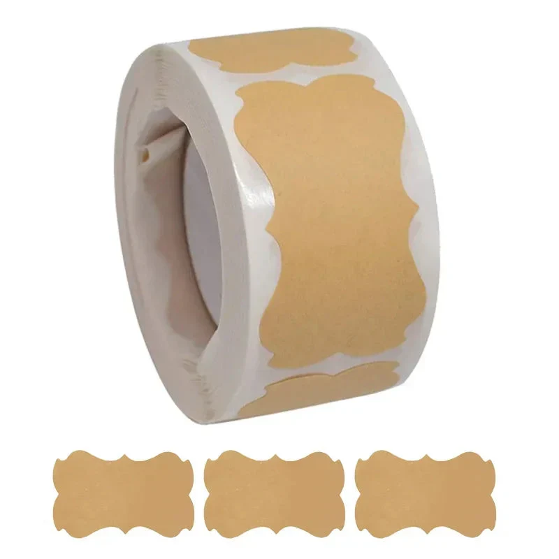 Étiquette en kraft