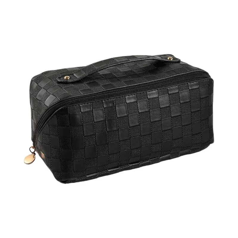 Trousse de toilette en cuir