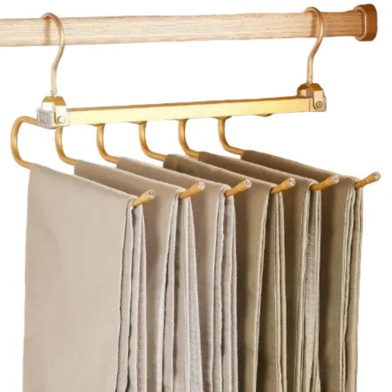 Cintre gain de place pour pantalons
