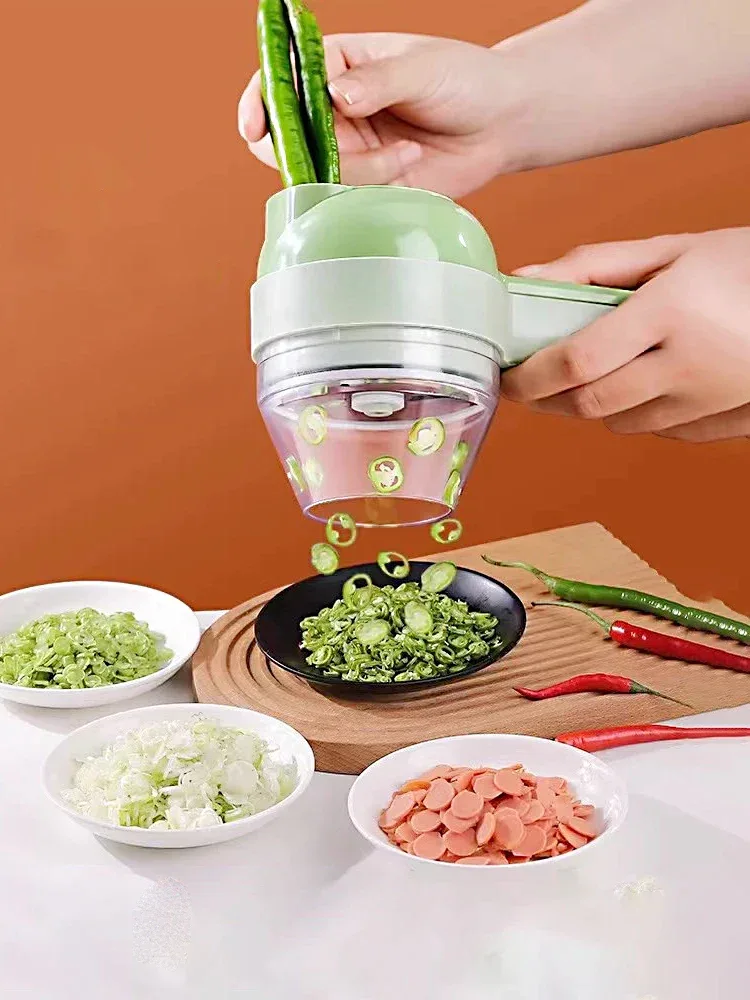 Coupe légumes électrique 5 EN 1 Rechargeable | EASYVEGY