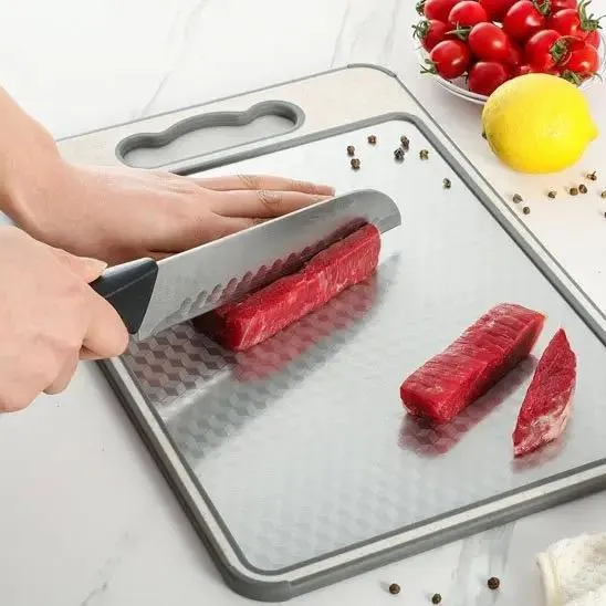 Planche à découper 2 EN 1 | EasyChef Board™ ! Aiguisage de couteau inclus