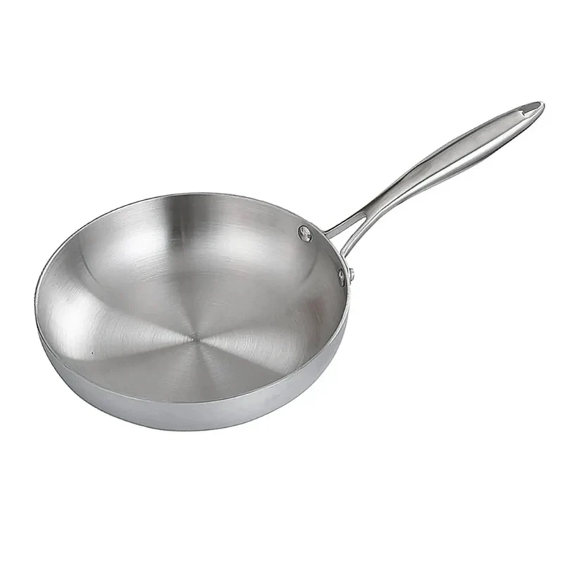 Poêle Inox Professionnelle PremiumCook™ - Induction et Tous Feux