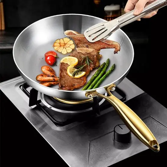 Poêle inox | Inducta Pro Profonde 28 cm
