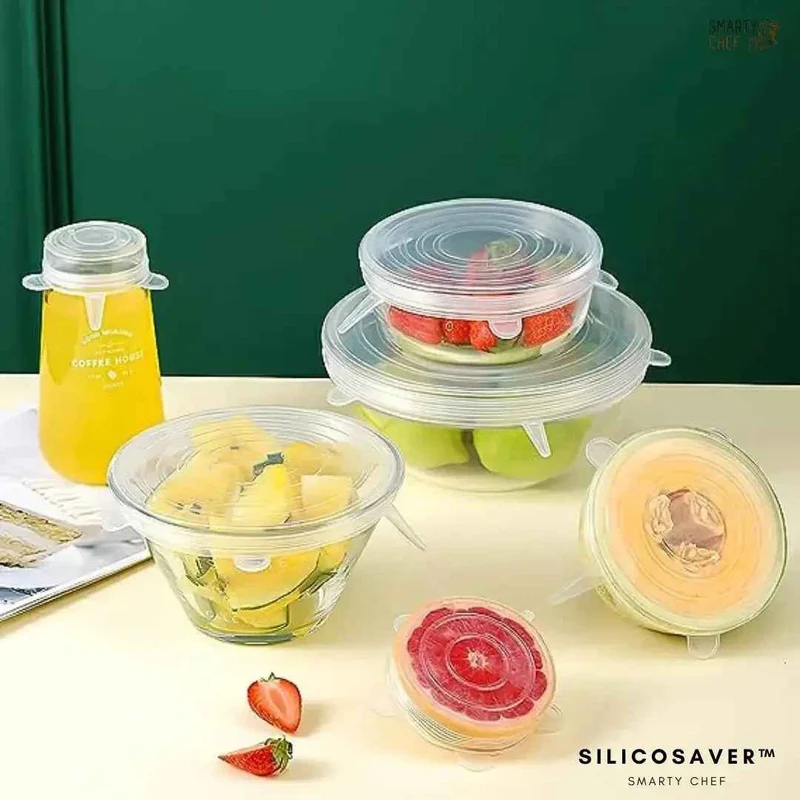 Film Alimentaire | SILICOSAVER™ | En Silicone Extensible Réutilisable