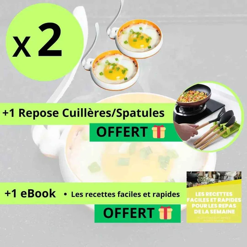 Moules À Pancakes | EGGRING™ | Anneaux En Silicone
