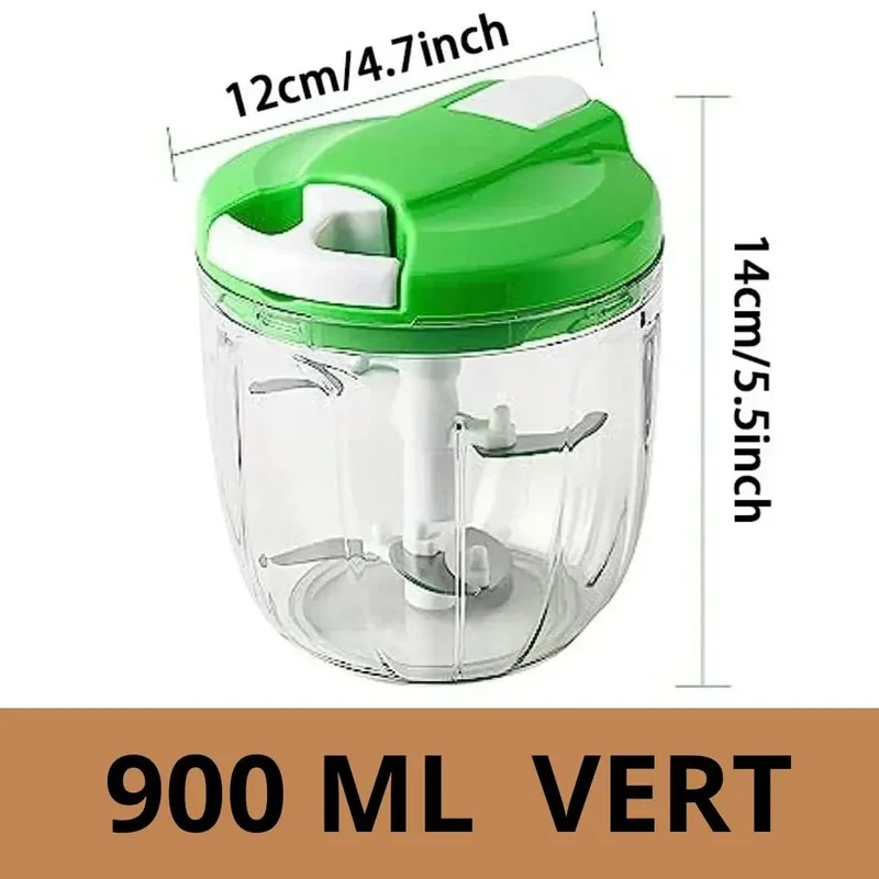Hachoir à viande manuel POWERCHOP™ 900 ML