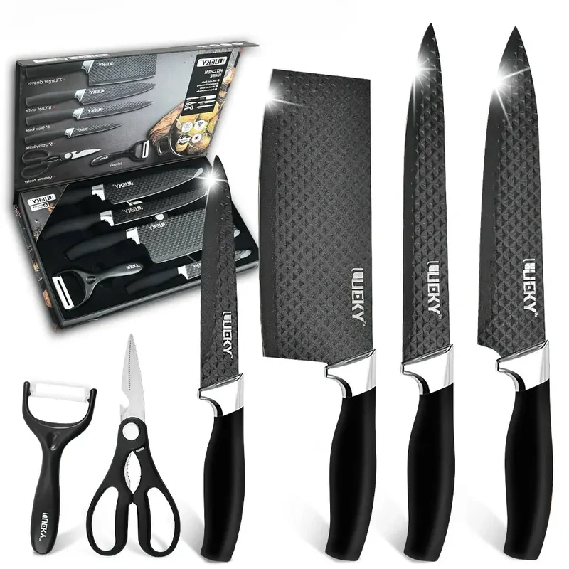 Couteau Cuisine BLADEX™ | Ensemble 6 accessoires cuisine