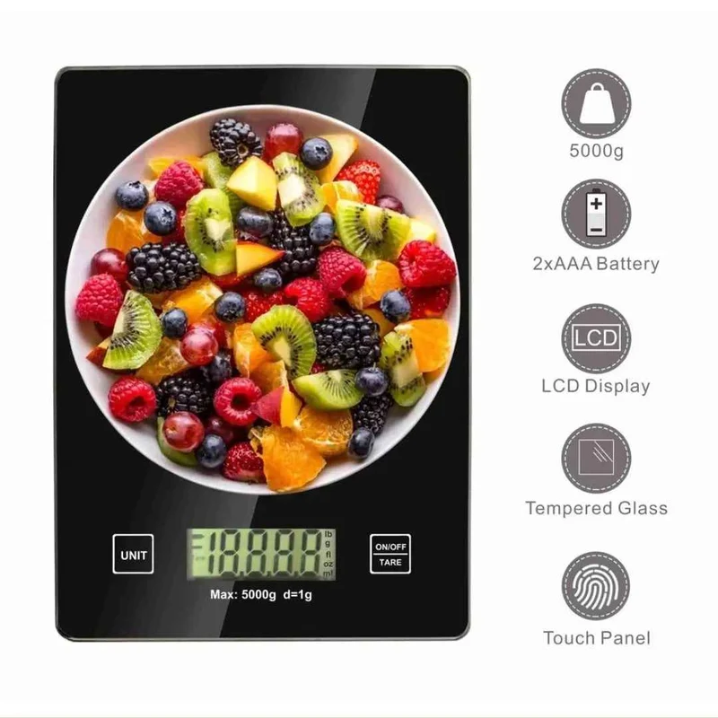 Balance de cuisine SCALEIT™ | Balance Haute Précision 5KG/ 1G