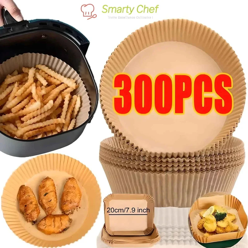 PAPIER SULFURISÉ AIRFRYER | FRYLISSE™ PAPIER CUISSON AIRFRYER