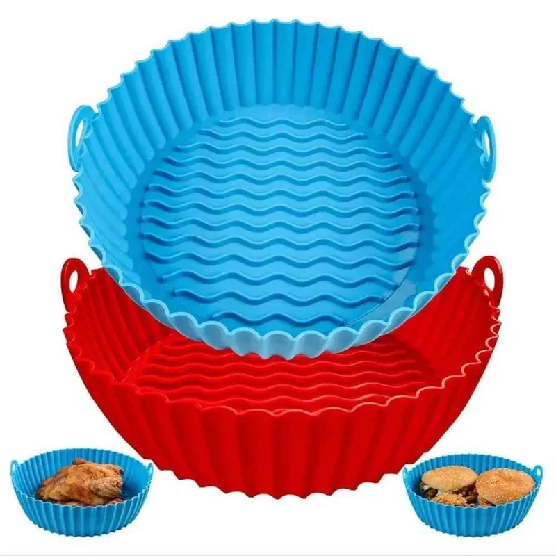 AIRFRYER PANIER SILICONE RÉUTILISABLE | CLEANFRYER™ MOULE SILICONE AIR FRYER