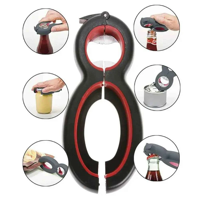 OUVRE BOCAL | MAGICOPENER™ MULTIFONCTIONS 6 EN 1