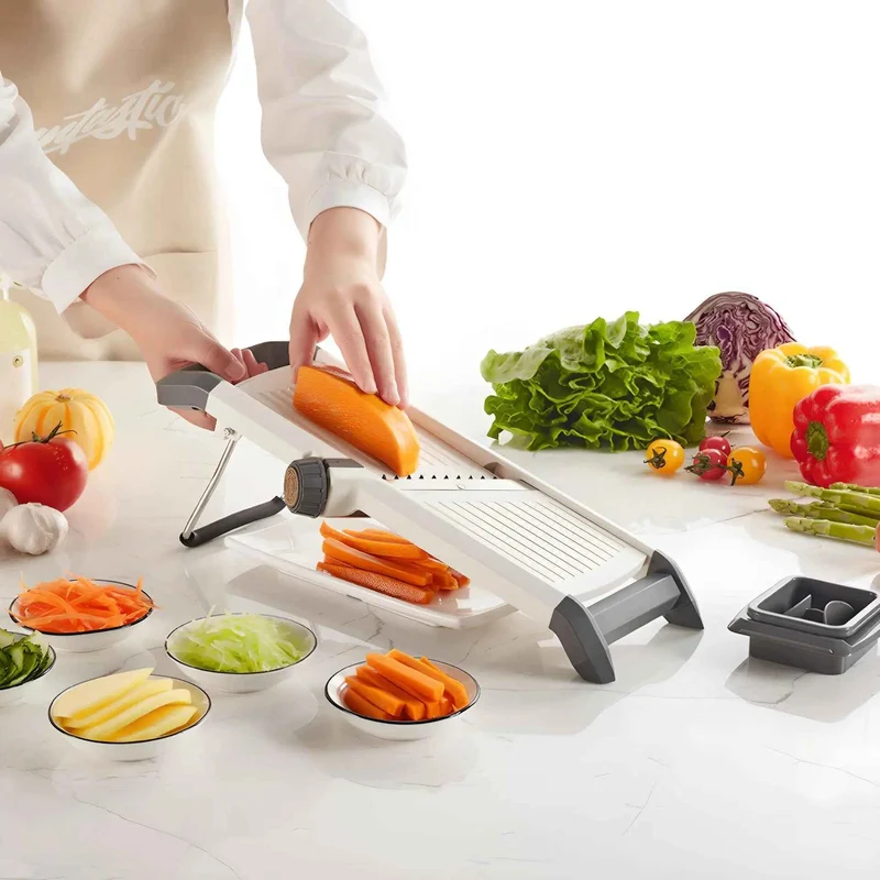 Mandoline Japonaise | KUMOSLICER™ Blanche