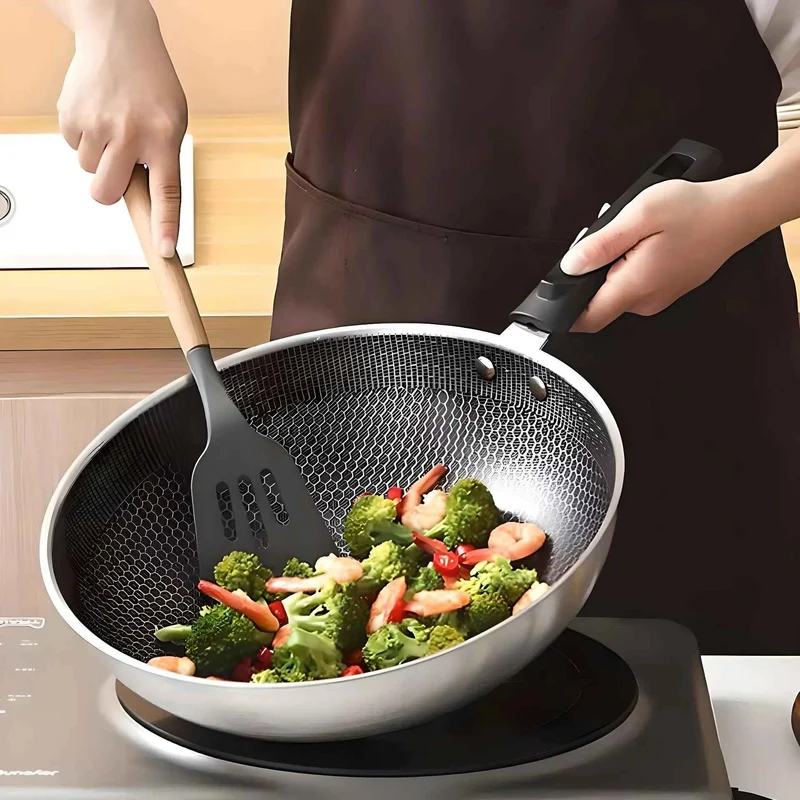WOK | MITSUWOK™ EN ACIER INOXYDABLE