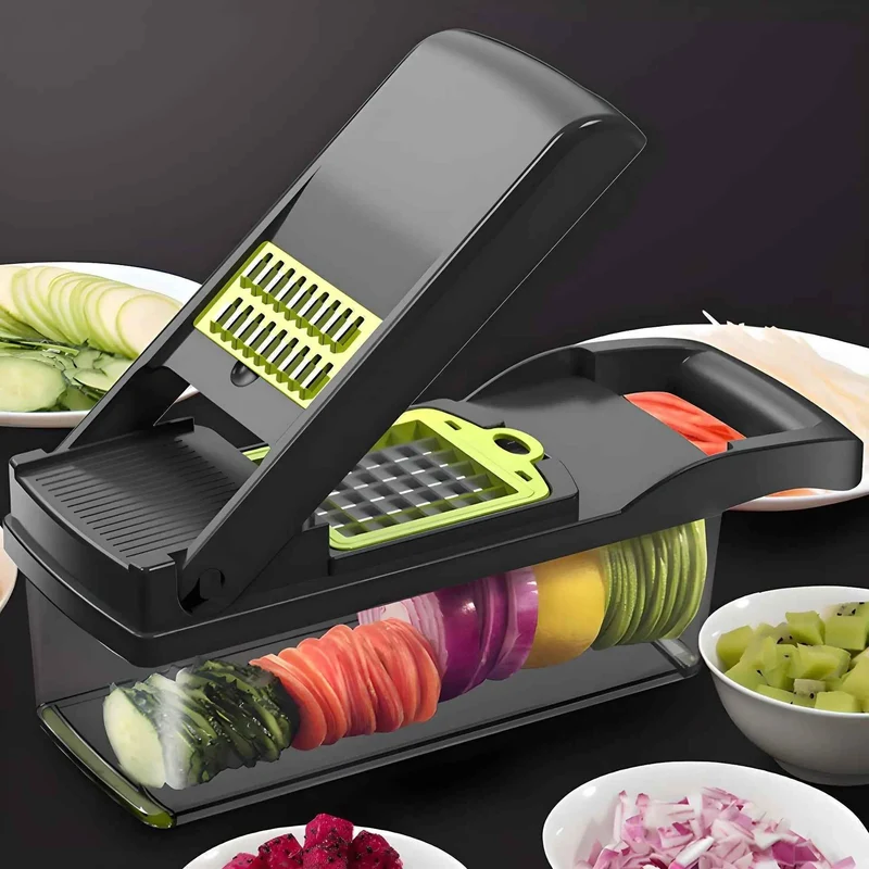 Mandoline Cuisine | VEGISLICER™ Multifonction 14 EN 1 Grise