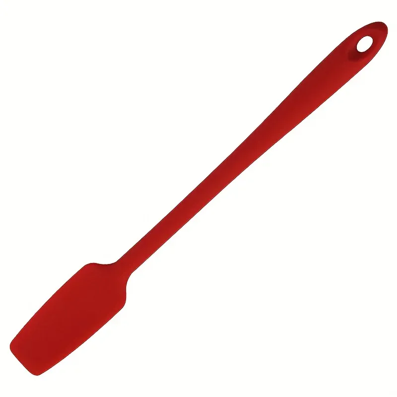 Spatule Silicone Longue 33cm - Ustensile Non-adhérent Roug