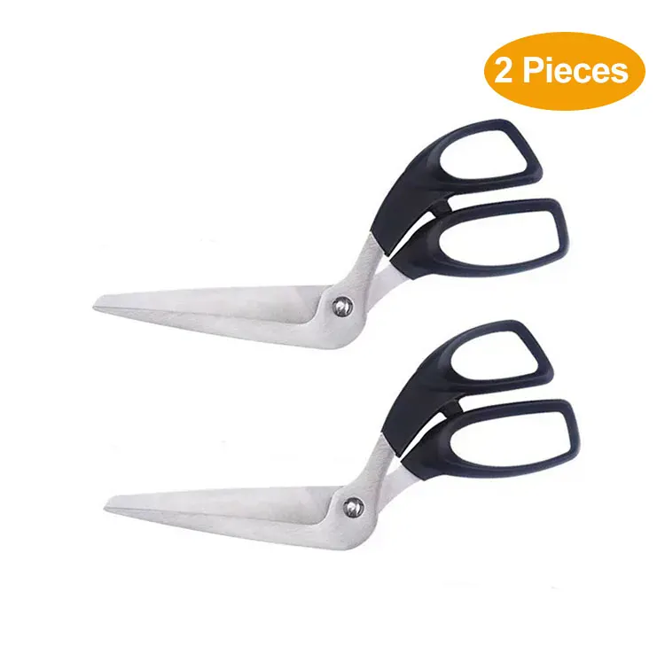 Ciseaux à pizza en inox avec spatule et coupe-pizza 2 pièces