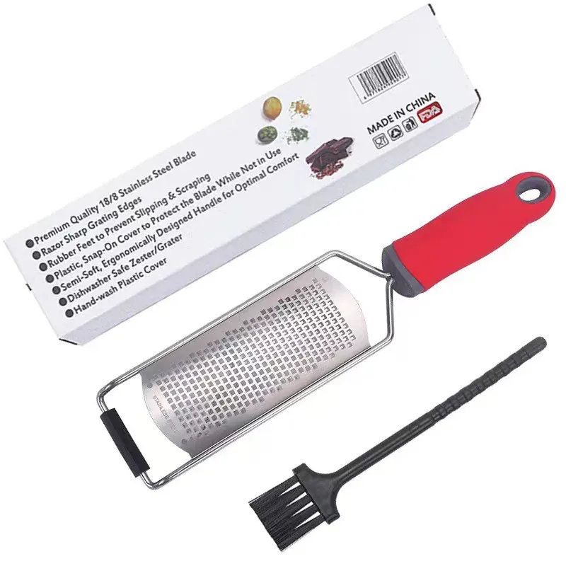 Râpe à Agrumes Inox avec Étui de Protection | Multifonctionnelle