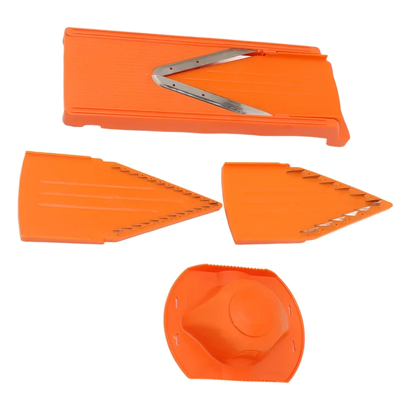 Mandoline à Lames en Acier Inox | Râpe à Légumes avec Protection